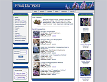 Tablet Screenshot of fragoutpost.com